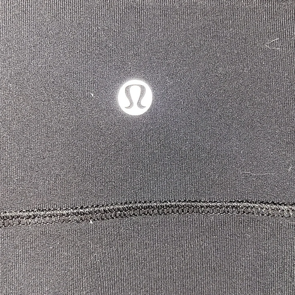 Lululemon‎ Halter Tank Top Yoga Athletic Workout Black Racerback Size Unknown